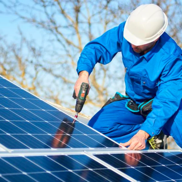 Supply & Install all components to connect batteries to inverter || < 45kWh
