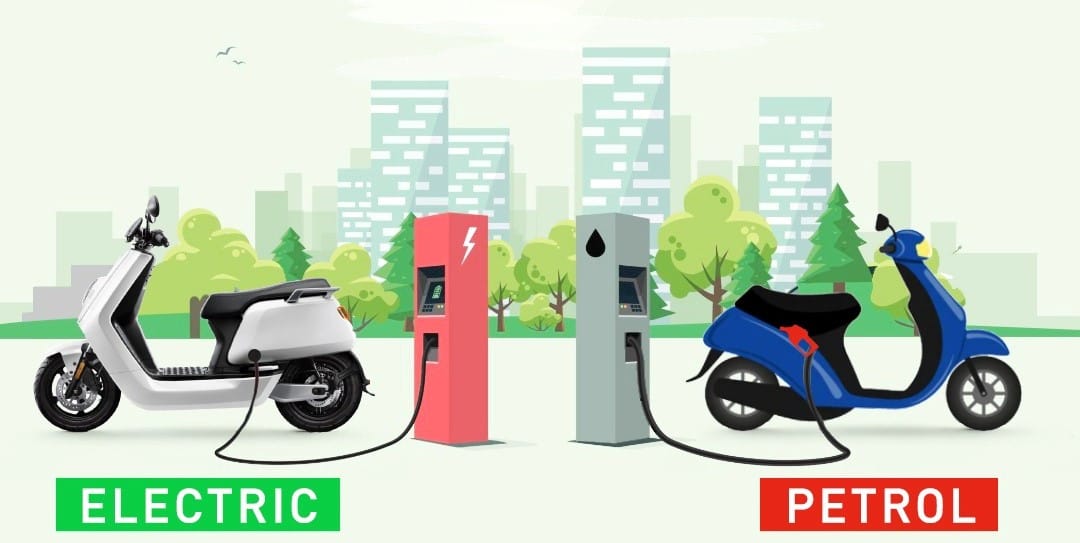 Charging a Electric Motorcycle with Solar