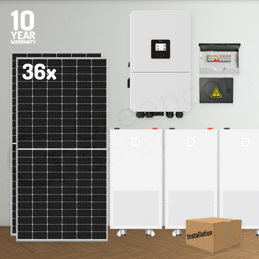 Solar 20kW - 10 Year Warranty - Finance Option - BILLED MONTHLY || 72 Months