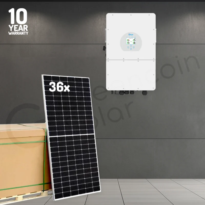 Deye 30kW 3-Phase Grid-Tied System