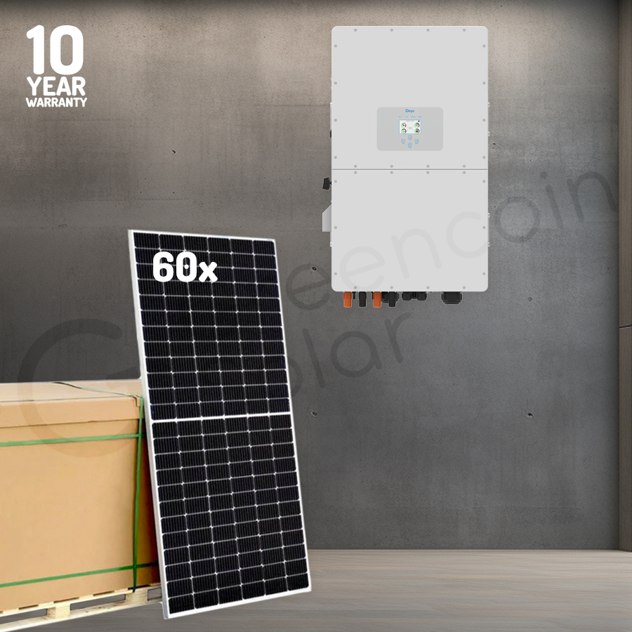 Deye 50kW 3-Phase Grid-Tied System
