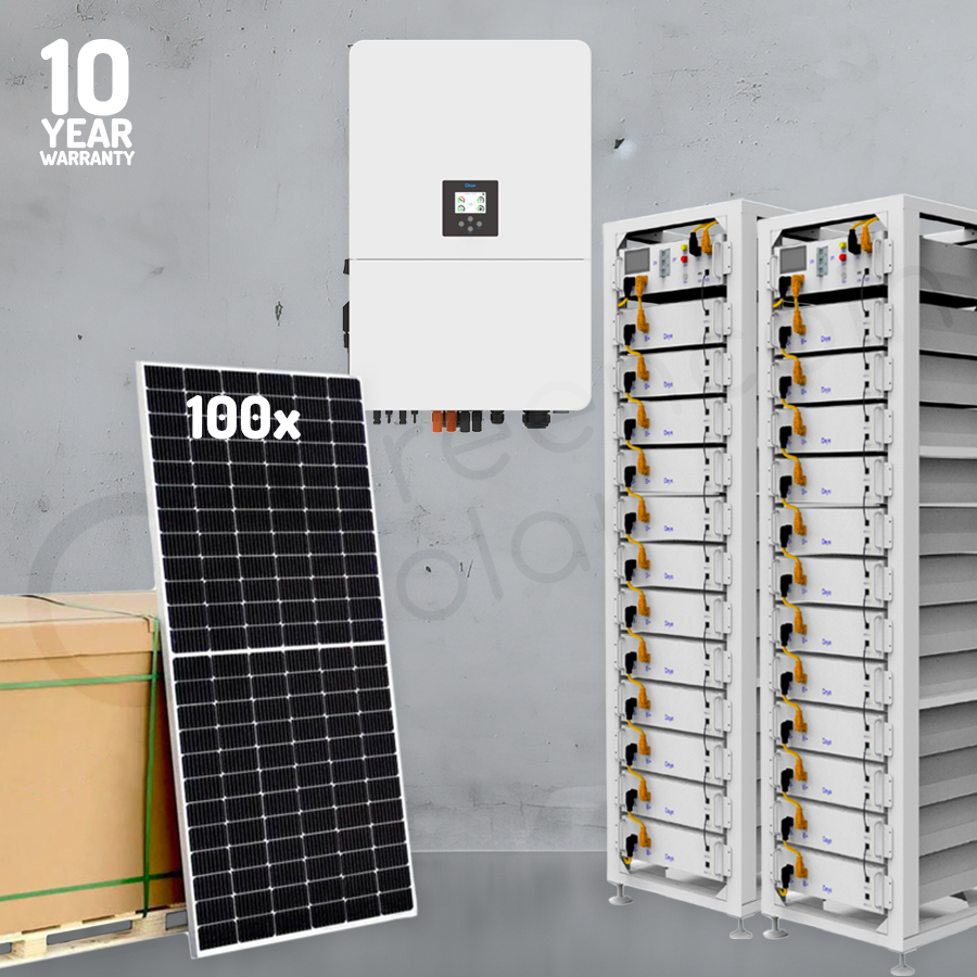 Deye 80kW Solar System - 3-Phase