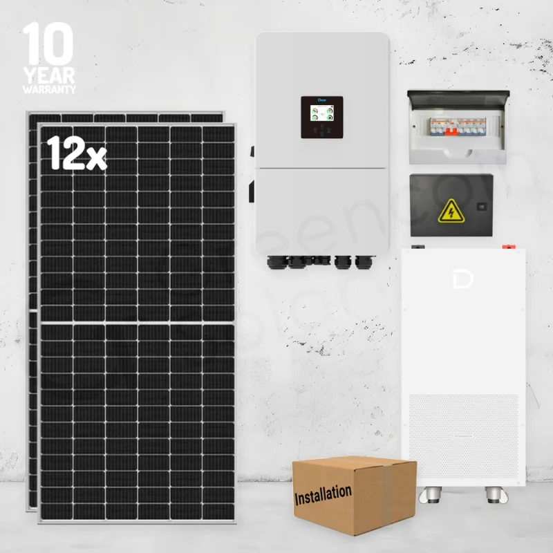 Deye 10kW 14.34 kWh Solar Bundle
